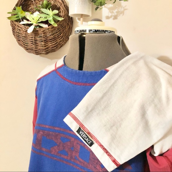 Designer 90s Colorblock Sweatshirt - Picture 5 of 6